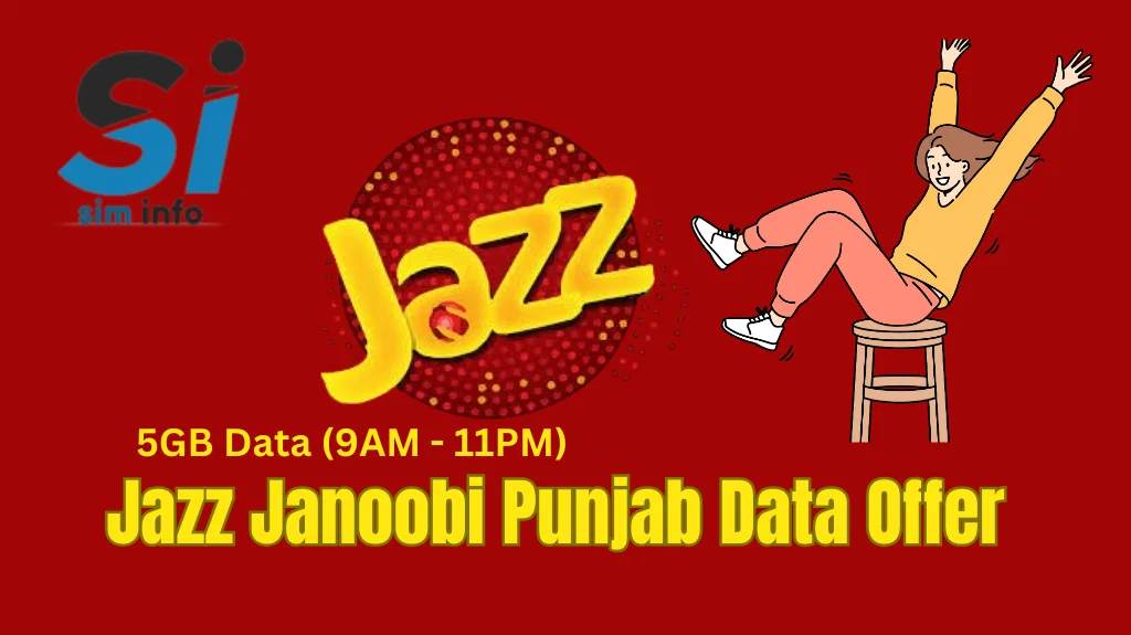 Jazz Janoobi Punjab Data Offer 2024