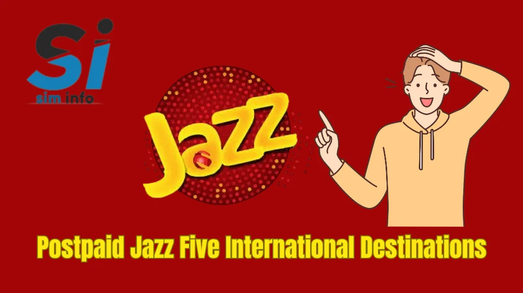 Postpaid Jazz Five International Destinations