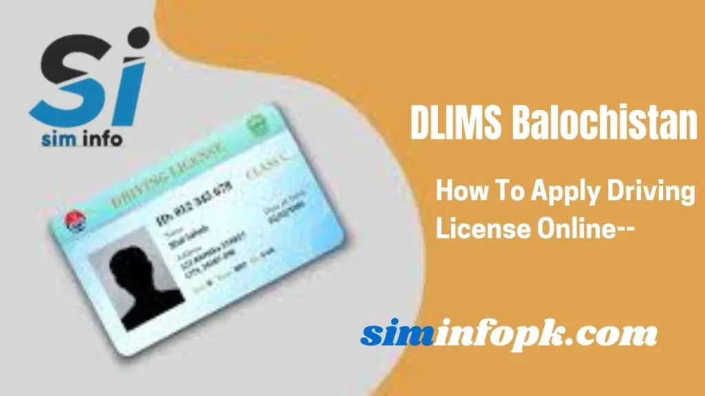 DLIMS Balochistan Driving License Online Verification