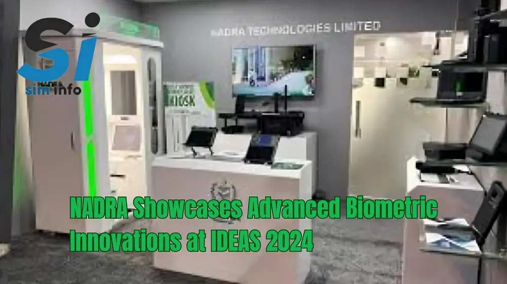 NADRA Showcases Advanced Biometric Innovations at IDEAS 2024