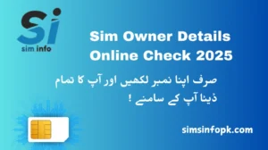 Sim Owner Details Online Check 2025